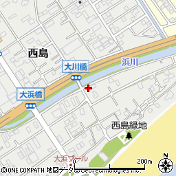 静岡県静岡市駿河区西島1187周辺の地図