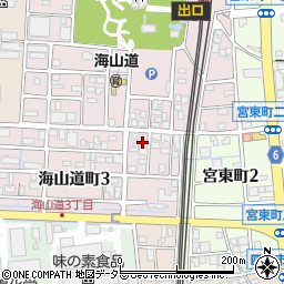 みやま荘周辺の地図