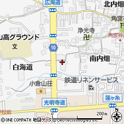 薬局ダックス　長岡京井ノ内店周辺の地図
