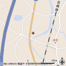 岡山県新見市哲西町矢田1639-1周辺の地図