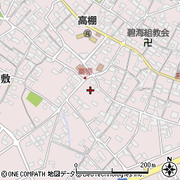 愛知県安城市高棚町郷275周辺の地図