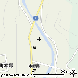 岡山県新見市哲多町本郷630周辺の地図