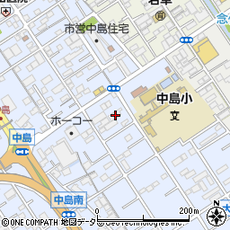 有限会社中田建材工業周辺の地図