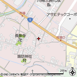 滋賀県甲賀市土山町市場410周辺の地図