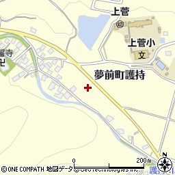 兵庫県姫路市夢前町護持259周辺の地図