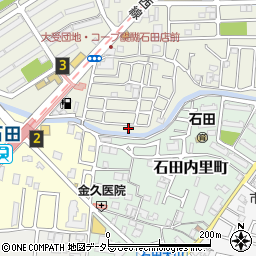 京都府京都市伏見区石田大受町31-32周辺の地図