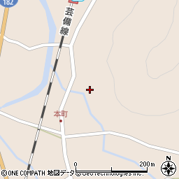 岡山県新見市哲西町矢田387周辺の地図