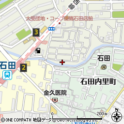 京都府京都市伏見区石田大受町31-38周辺の地図