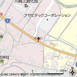 滋賀県甲賀市土山町市場452周辺の地図