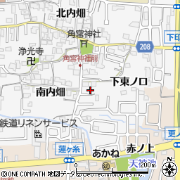 京都府長岡京市井ノ内南内畑29-1周辺の地図