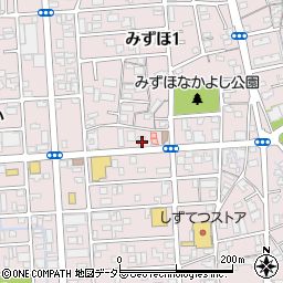 清水銀行安倍川支店周辺の地図