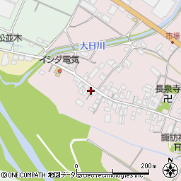 滋賀県甲賀市土山町市場275周辺の地図