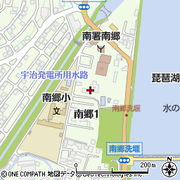 関西電力南郷単身寮周辺の地図