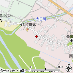 滋賀県甲賀市土山町市場284周辺の地図