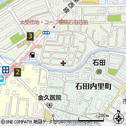 京都府京都市伏見区石田大受町31-60周辺の地図