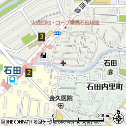 京都府京都市伏見区石田大受町31-72周辺の地図