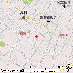 愛知県安城市高棚町郷312周辺の地図