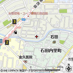 京都府京都市伏見区石田大受町31-53周辺の地図