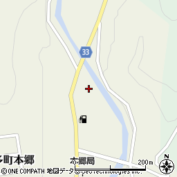 岡山県新見市哲多町本郷625周辺の地図