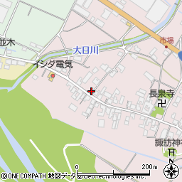 滋賀県甲賀市土山町市場286周辺の地図
