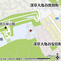 京都府京都市伏見区桃山町大蔵168周辺の地図