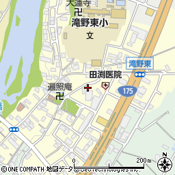 兵庫県加東市新町周辺の地図