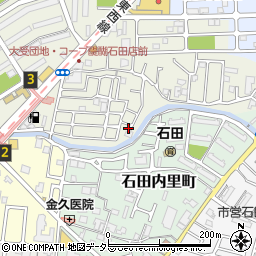 京都府京都市伏見区石田大受町31-223周辺の地図