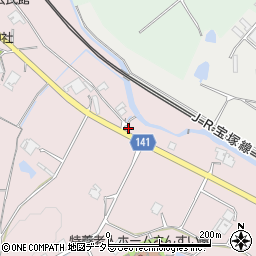 兵庫県三田市下相野2228周辺の地図