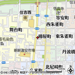 京都いたはし学園パン工房クーペ周辺の地図