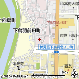 恋塚寺周辺の地図