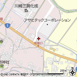 滋賀県甲賀市土山町市場451周辺の地図