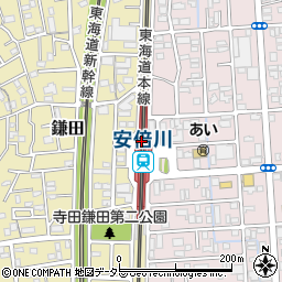 静岡県静岡市駿河区周辺の地図