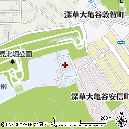 京都府京都市伏見区桃山町大蔵171周辺の地図