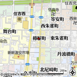 尾山時計店周辺の地図
