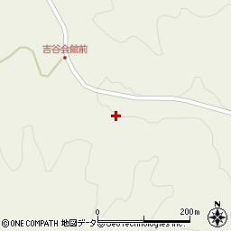広島県三次市布野町横谷208周辺の地図