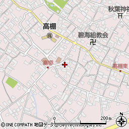 愛知県安城市高棚町郷310周辺の地図