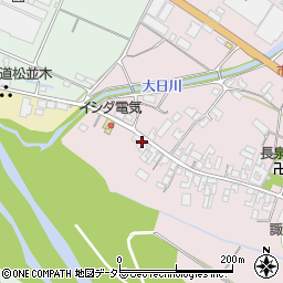滋賀県甲賀市土山町市場305周辺の地図