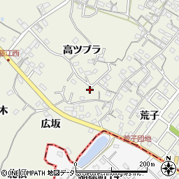 愛知県知多郡東浦町藤江高ツブラ104周辺の地図