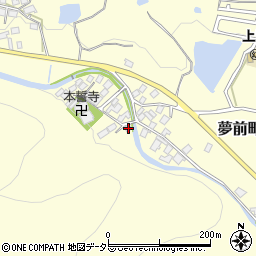兵庫県姫路市夢前町護持516周辺の地図