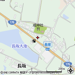兵庫県三田市長坂281周辺の地図