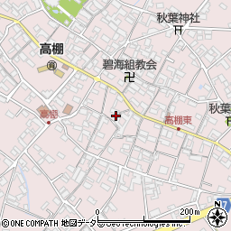 愛知県安城市高棚町郷376周辺の地図