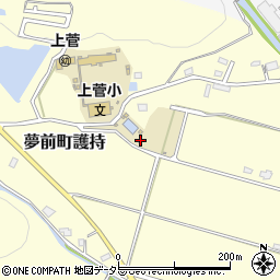 兵庫県姫路市夢前町護持344周辺の地図