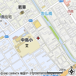 静岡県静岡市駿河区西島898周辺の地図