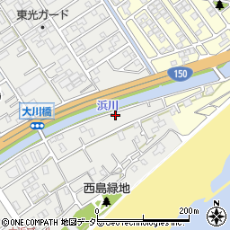 静岡県静岡市駿河区西島1192周辺の地図