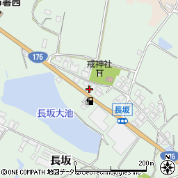 兵庫県三田市長坂280周辺の地図