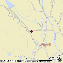 兵庫県川辺郡猪名川町上阿古谷554周辺の地図