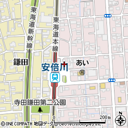 安倍川駅前ビルみずほ周辺の地図