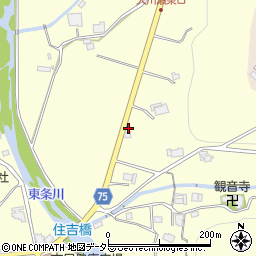 兵庫県三田市大川瀬434周辺の地図