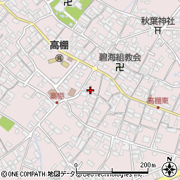 愛知県安城市高棚町郷316-1周辺の地図