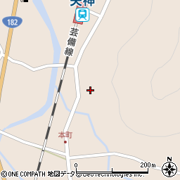 岡山県新見市哲西町矢田392周辺の地図
